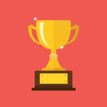 Vector Champions Cup Icon Stock Illustration