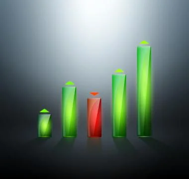 Vector chart 스톡 일러스트