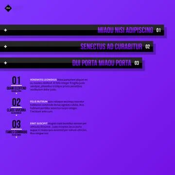 Vector chart template with horizontal elements. EPS10 Stock Illustration