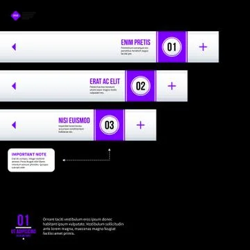 Vector chart template with horizontal elements. EPS10 Illustrazione stock