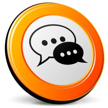 Vector chat icon Stock Illustration