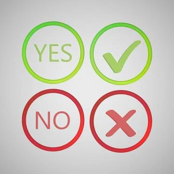 Vector check mark icons. 3d icons for web and mobile applications Stock Illustration