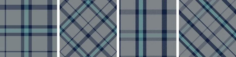 Vector check pattern or plaid pattern for dress ,flannel skirt Stock Illustration