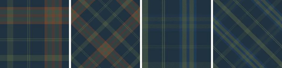 Vector check pattern or plaid pattern for dress ,flannel skirt Stock Illustration