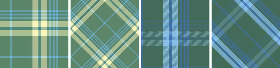 Vector check pattern or plaid pattern for dress ,flannel skirt, tablecloth Stockillustratie