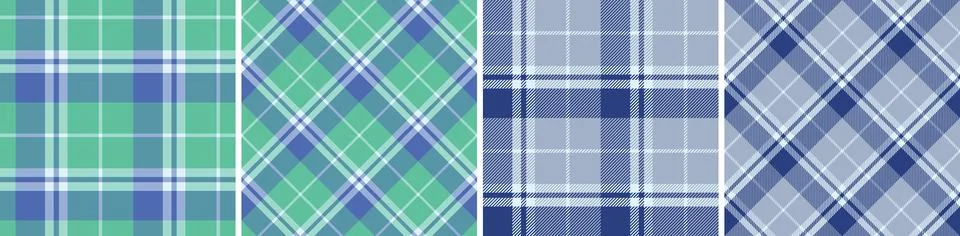 Vector check pattern or plaid pattern for dress Illustrazione stock