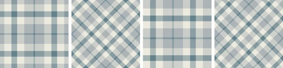 Vector check pattern or plaid pattern for dress ,flannel skirt Stock Illustration
