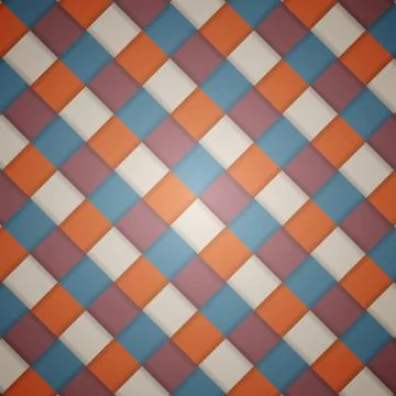 Vector checked pattern Stock Illustration