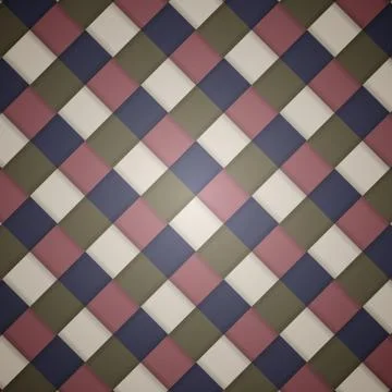 Vector checked pattern Stock Illustration