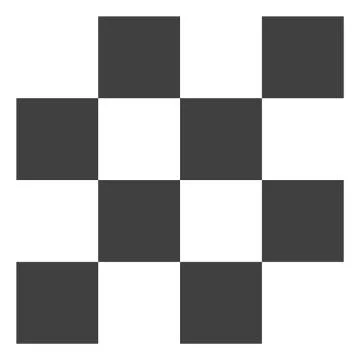 Vector Chess Cells Icon Stock Illustration