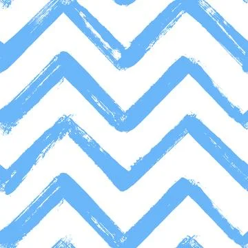 Vector chevron pattern. Blue white background Illustrazione stock