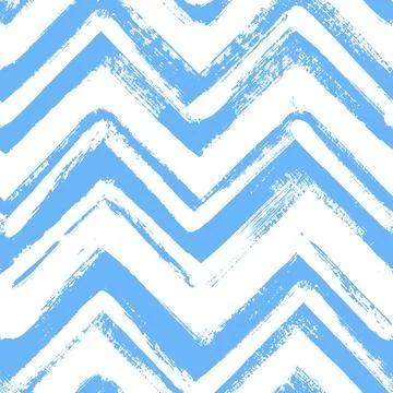 Vector chevron pattern. Blue white background Illustrazione stock