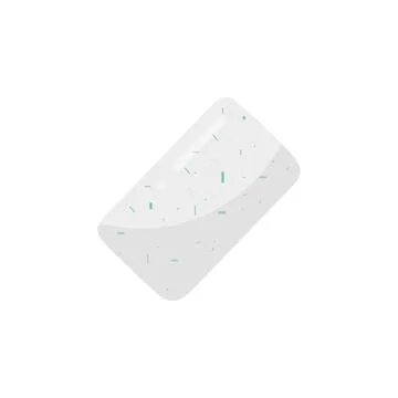 Vector chewing gum isolated. Fresh breath bubblegum closeup health gygiene Ilustración de archivo