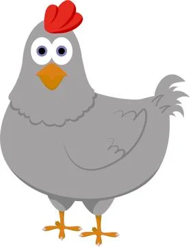 Vector chicken Stock Illustration