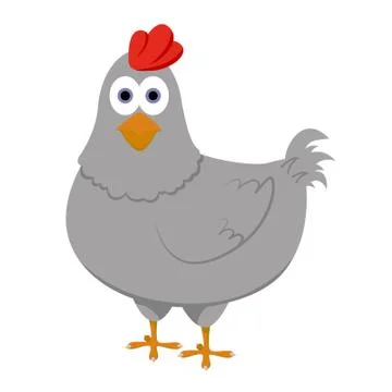 Vector chicken for your ideas Stock Illustration