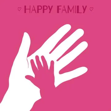 Vector child hand Stock Illustration