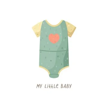 Vector children's illustration of sliders. A newborn. Stock Illustration