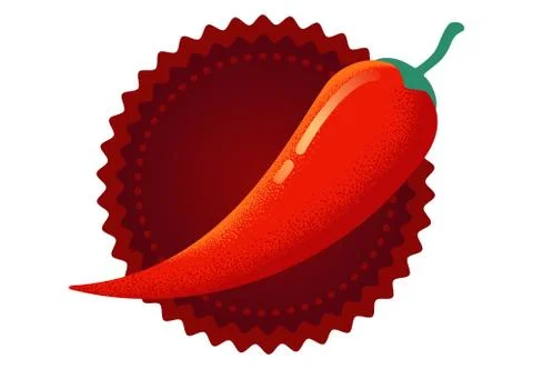 Vector chilli pepper Stock Illustration