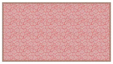 Vector Chinese cloud pattern background textured isolated Stock Illustration