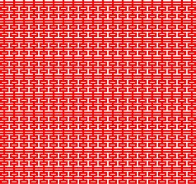 Vector Chinese double happiness background isolated Illustrazione stock