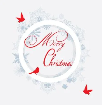 Vector Chrismtas Frame Stock Illustration