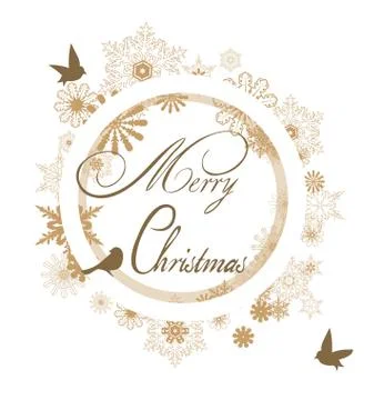 Vector Chrismtas Frame Stock Illustration