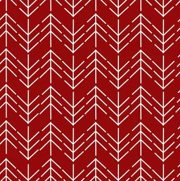 Vector. Christmas and New Year seamless pattern. Stock Illustration