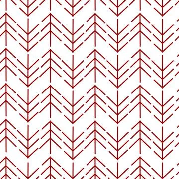 Vector. Christmas and New Year seamless pattern. Stock Illustration