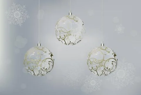 Vector Christmas background. Bokeh effect. EPS 10 Stock Illustration