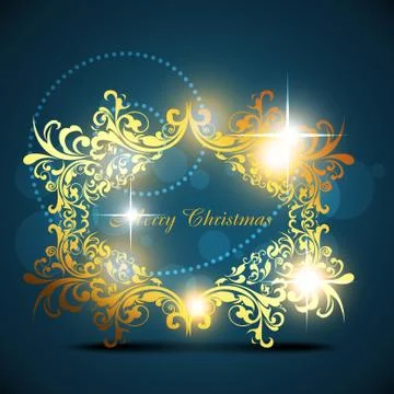 Vector christmas background Stock Illustration
