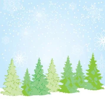 Vector Christmas Background Stock Illustration