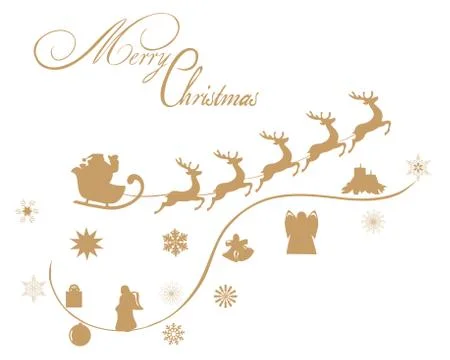 Vector Christmas Background Stock Illustration