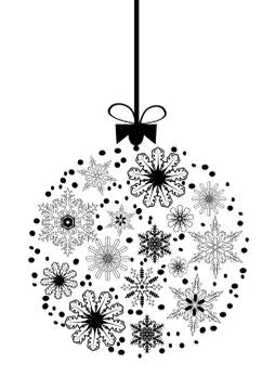 Vector Christmas Ball Stock Illustration