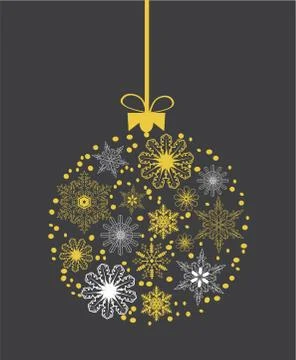 Vector Christmas Ball Stock Illustration