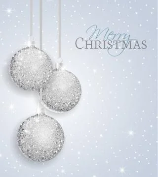 Vector Christmas balls Stock Illustration