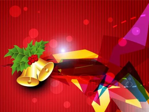 Vector christmas bell Stock Illustration