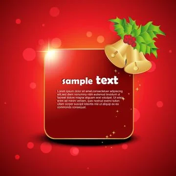 Vector christmas bells Stock Illustration