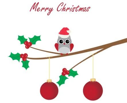 Vector Christmas Card Stock-Illustration