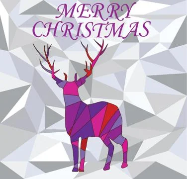 Vector Christmas Card Stock Illustration