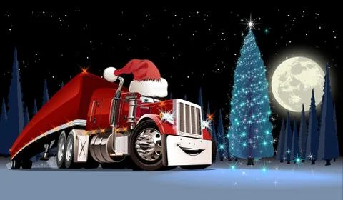 Vector Christmas Card Stock Illustration