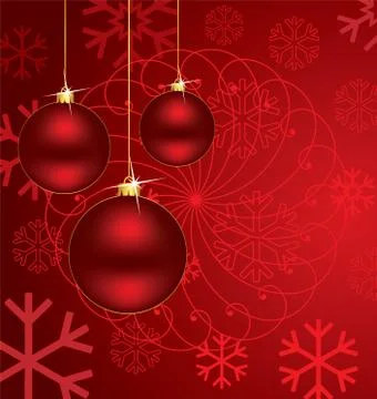 Vector christmas decoration Stock Illustration