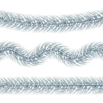 Vector Christmas Decorations. Illustrazione stock