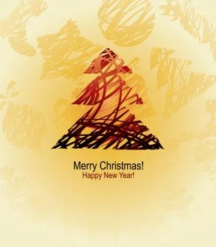 Vector christmas design Illustrazione stock