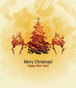 Vector christmas design Stock Illustration