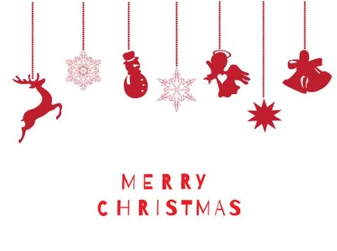 Vector Christmas Elements Illustrazione stock