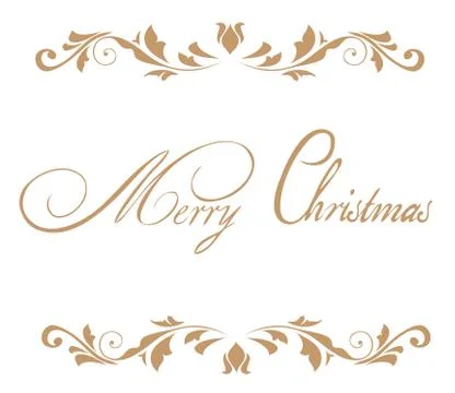 Vector Christmas Frame Stock Illustration