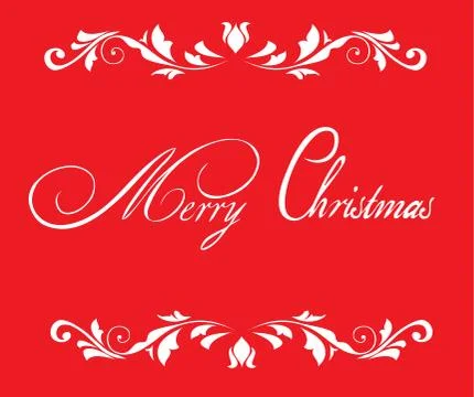 Vector Christmas Frame Stock Illustration