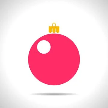 Vector christmas icon Stock Illustration