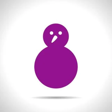 Vector christmas icon Stock Illustration