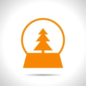Vector christmas icon Stock Illustration